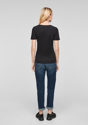 s.Oliver Shirt in Zwart