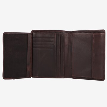 mano Wallet ' Don Luca ' in Brown