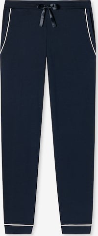 SCHIESSER Pajama Pants 'Mix & Relax' in Blue: front