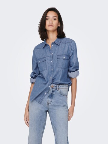 Camicia da donna 'BELLA' di JDY in blu: frontale