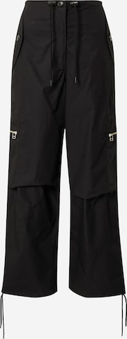 Samsøe Samsøe - Loosefit Pantalón cargo 'CHI' en negro: frente