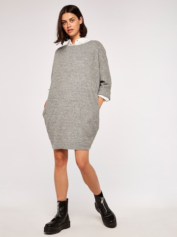 Apricot Knitted dress in Grey