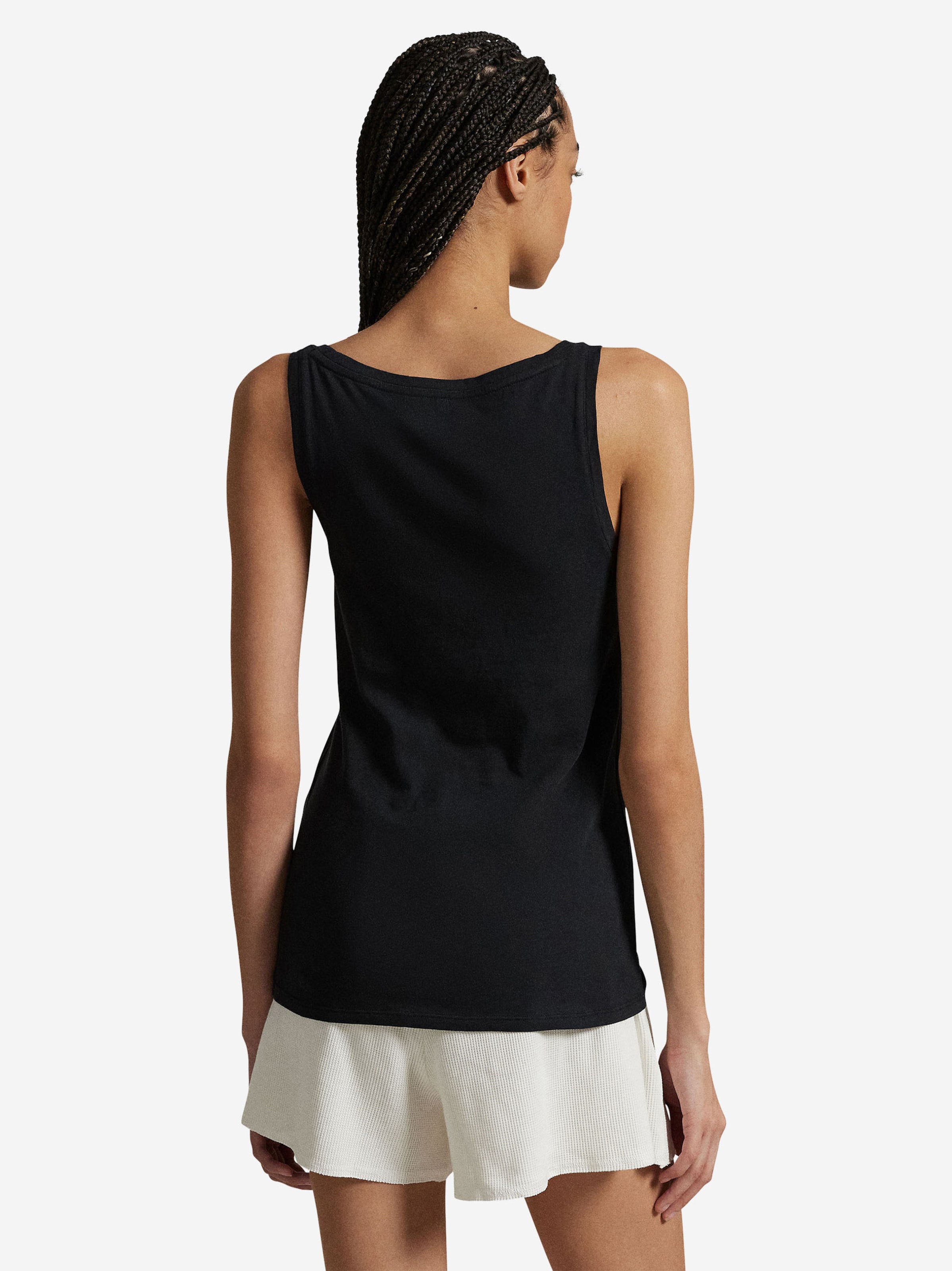 Polo Ralph Lauren Top ' Whisper Weight Cotton ' in Black