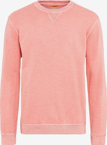 CAMEL ACTIVE Sweatshirt in Rot: predná strana