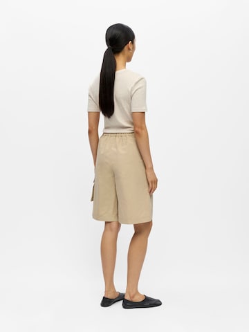 OBJECT Loosefit Bukser 'OBJYaya' i beige