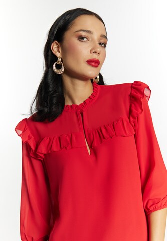 faina Blouse in Rood