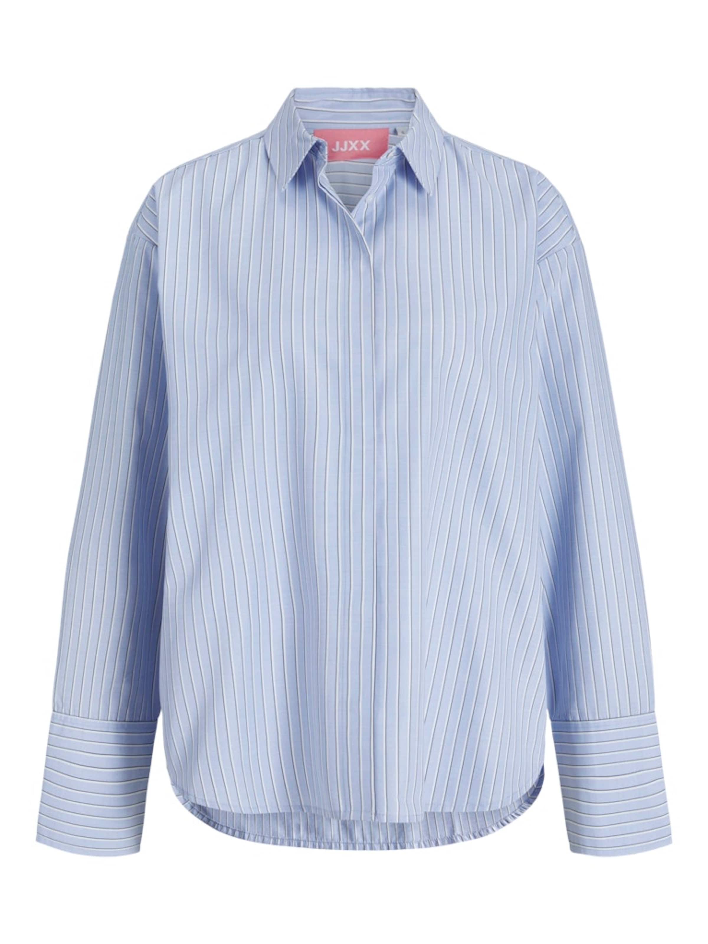 JJXX Blouse &#x27;JXCaro&#x27; in Blauw: voorkant