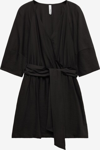 Robe 'WALLY' MANGO en noir : devant