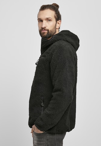 Brandit Fleece Jacket in Black