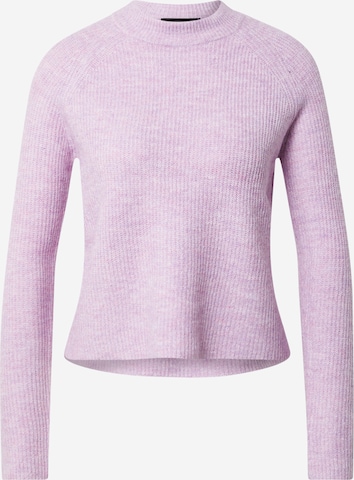 Pull-over 'Ellen' PIECES en violet : devant