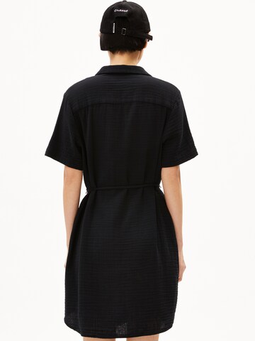 ARMEDANGELS Kleid MABELAA MUSSELIN in Schwarz
