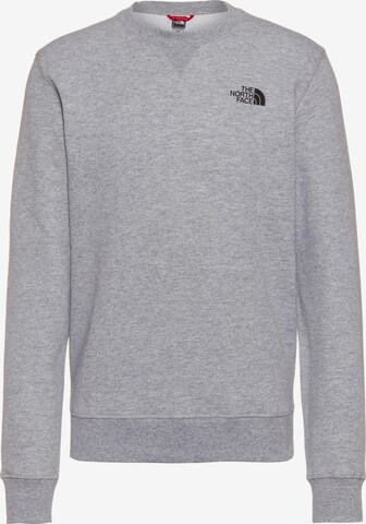 THE NORTH FACE Sweatshirt 'Simple Dome' i grå: framsida