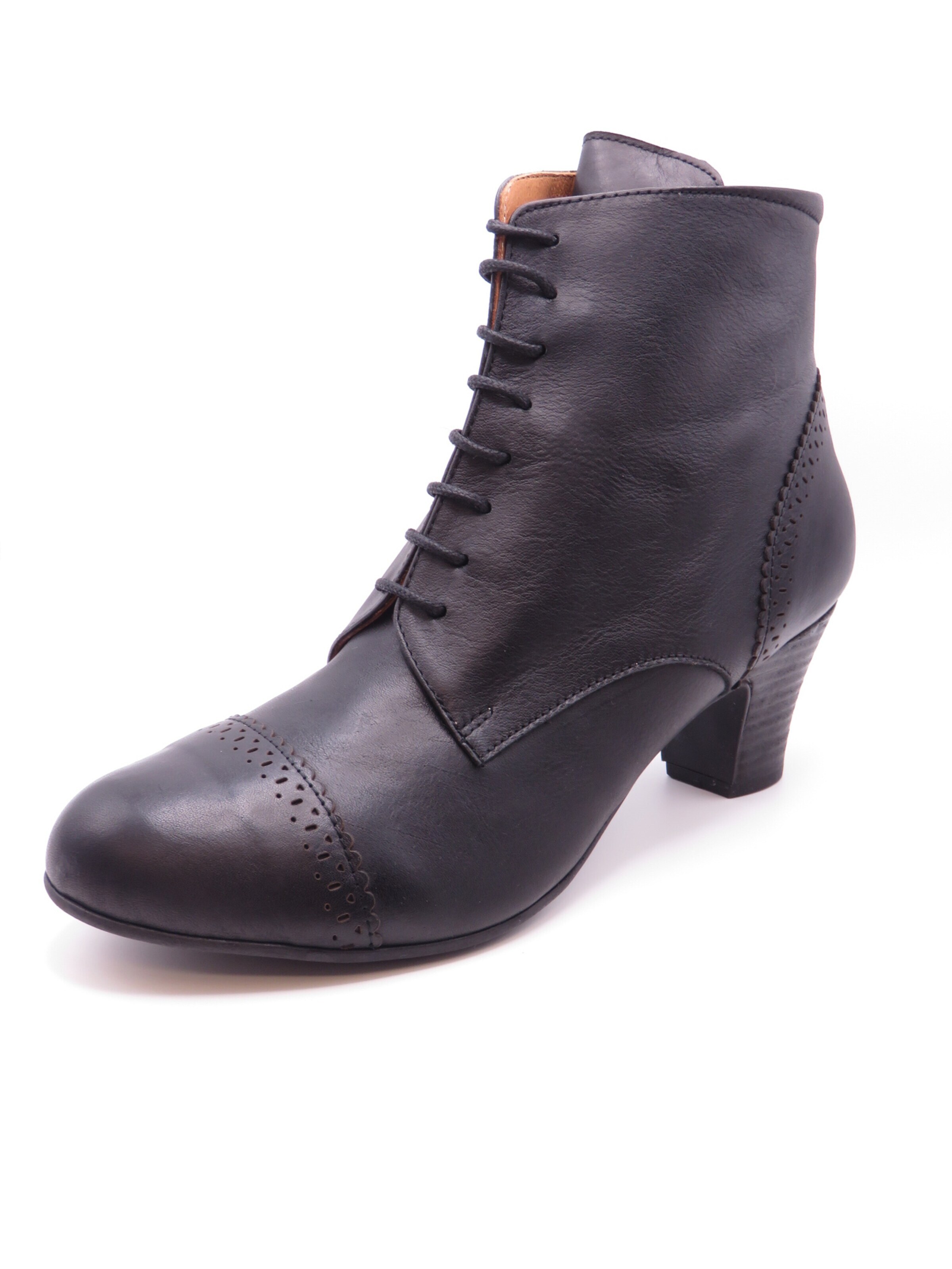 BRAKO Ankle Boots 'Mago'‌‌‌ in Schwarz: Vorderseite