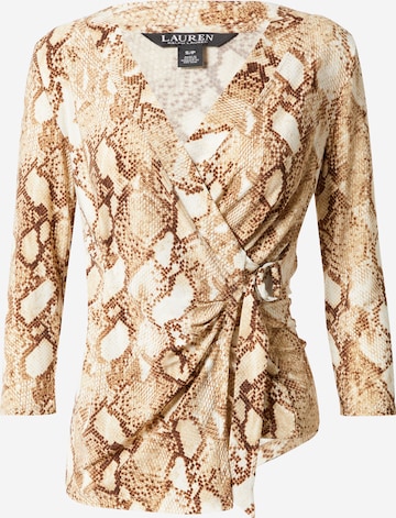 Lauren Ralph Lauren Shirt 'JAINAB' in Beige: predná strana