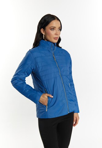 faina Between-Season Jacket 'Aleva' in Blue: front