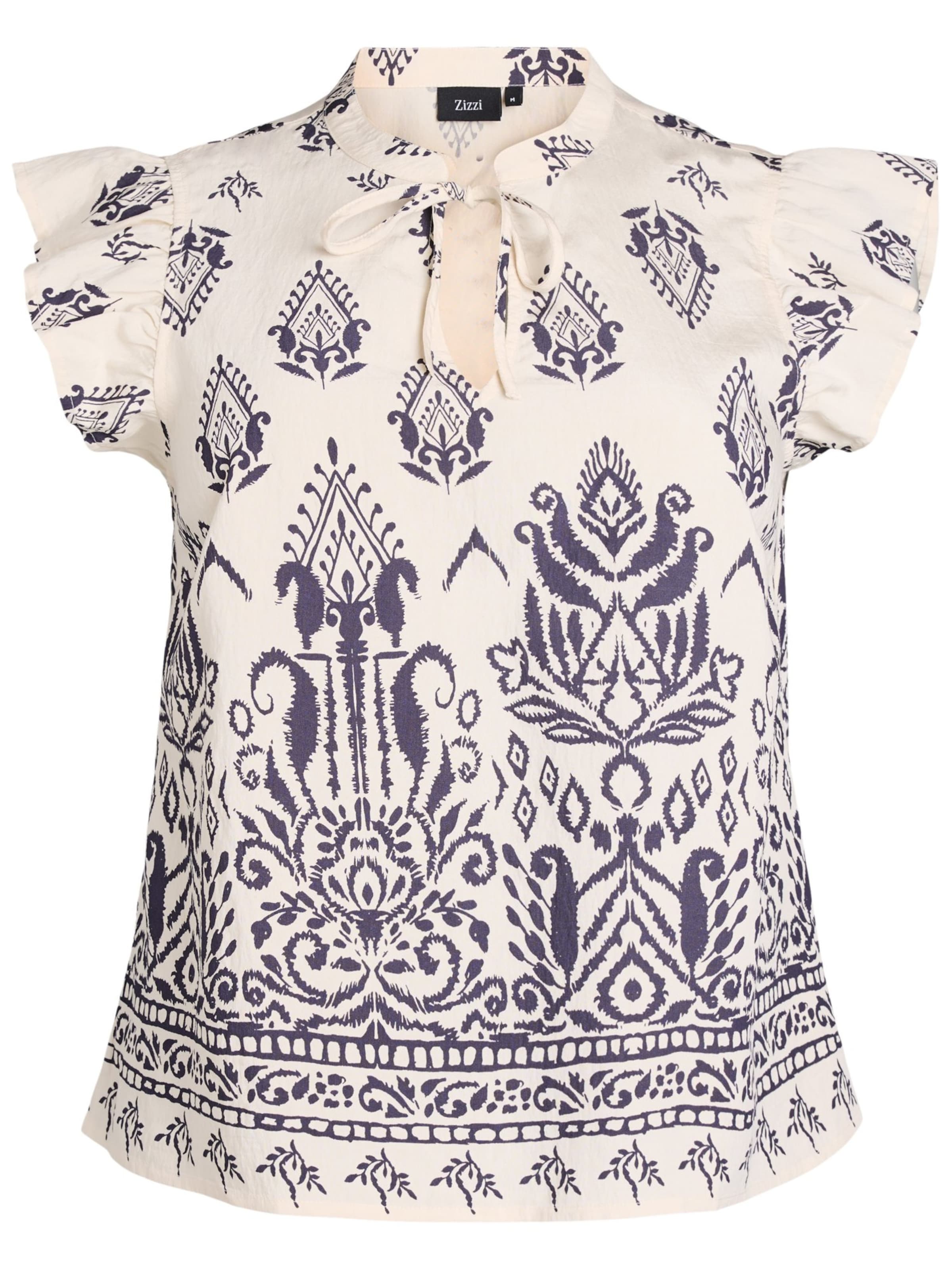 Zizzi - Blusa 'EMILU' en beige: frente