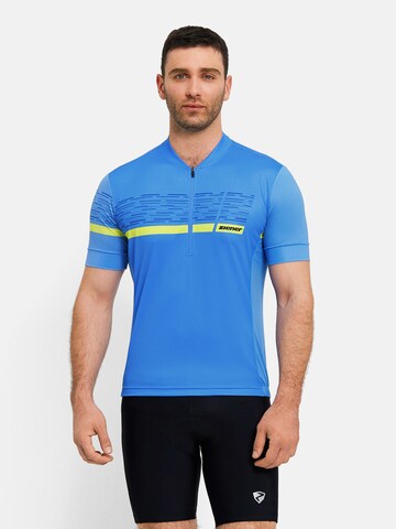 ZIENER Performance Shirt 'NEMIC-Z ' in Blue: front