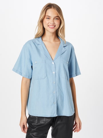 Camicia da donna di DeFacto in blu: frontale