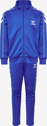 Hummel Trainingspak 'Track' in Blauw: voorkant