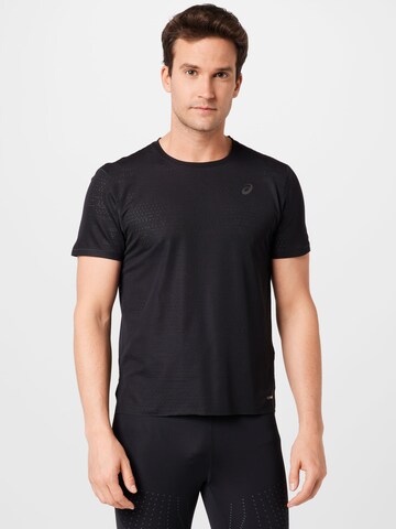 ASICS Performance Shirt 'VENTILATE 2.0' in Black: front