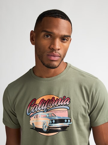 Petrol Industries Shirt 'Classic' in Groen