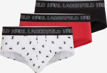 Boxer 'Ikonik Briefs' di Karl Lagerfeld in colori misti: frontale