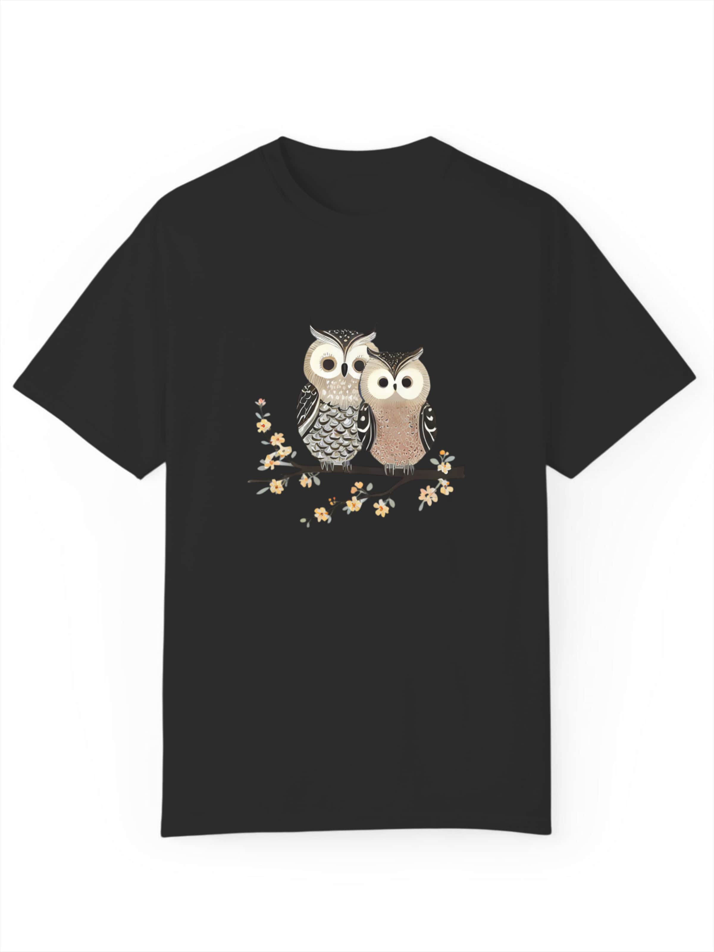 T-shirt oversize GORHEY en noir : devant