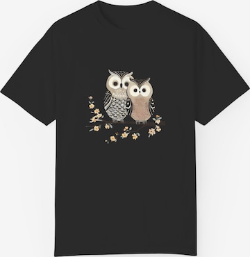 T-shirt oversize GORHEY en noir : devant