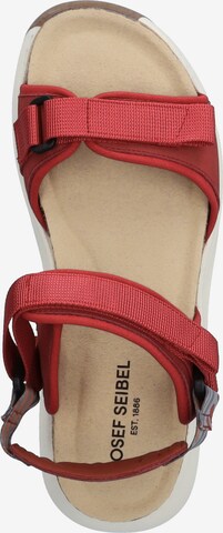 JOSEF SEIBEL Hiking Sandals 'Annie' in Red