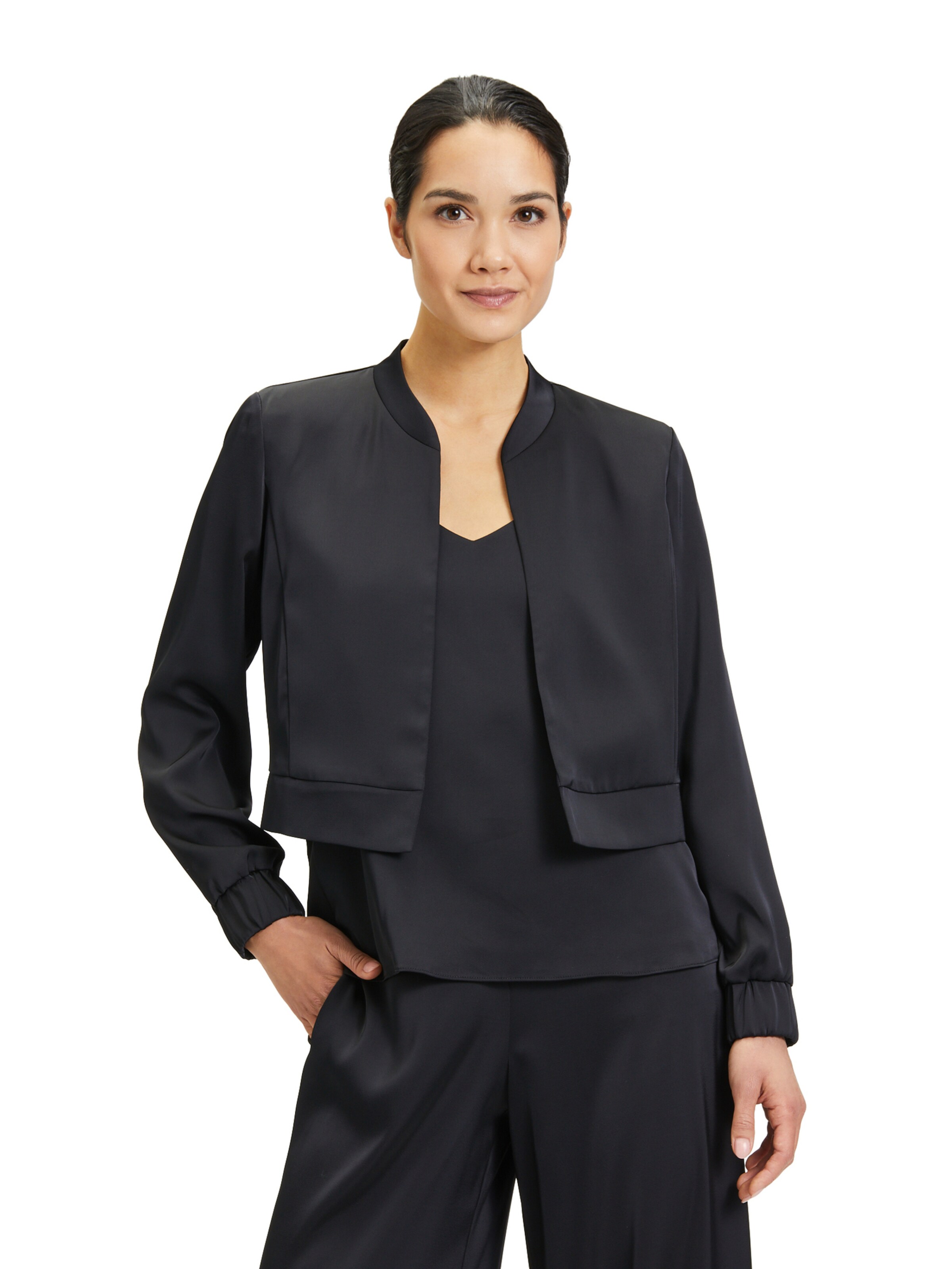 Vera Mont Between-season jacket in Black: front