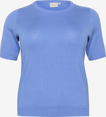 Pull-over 'Lizzy' KAFFE CURVE en bleu : devant