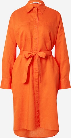 ESPRIT Shirt dress in Orange: front