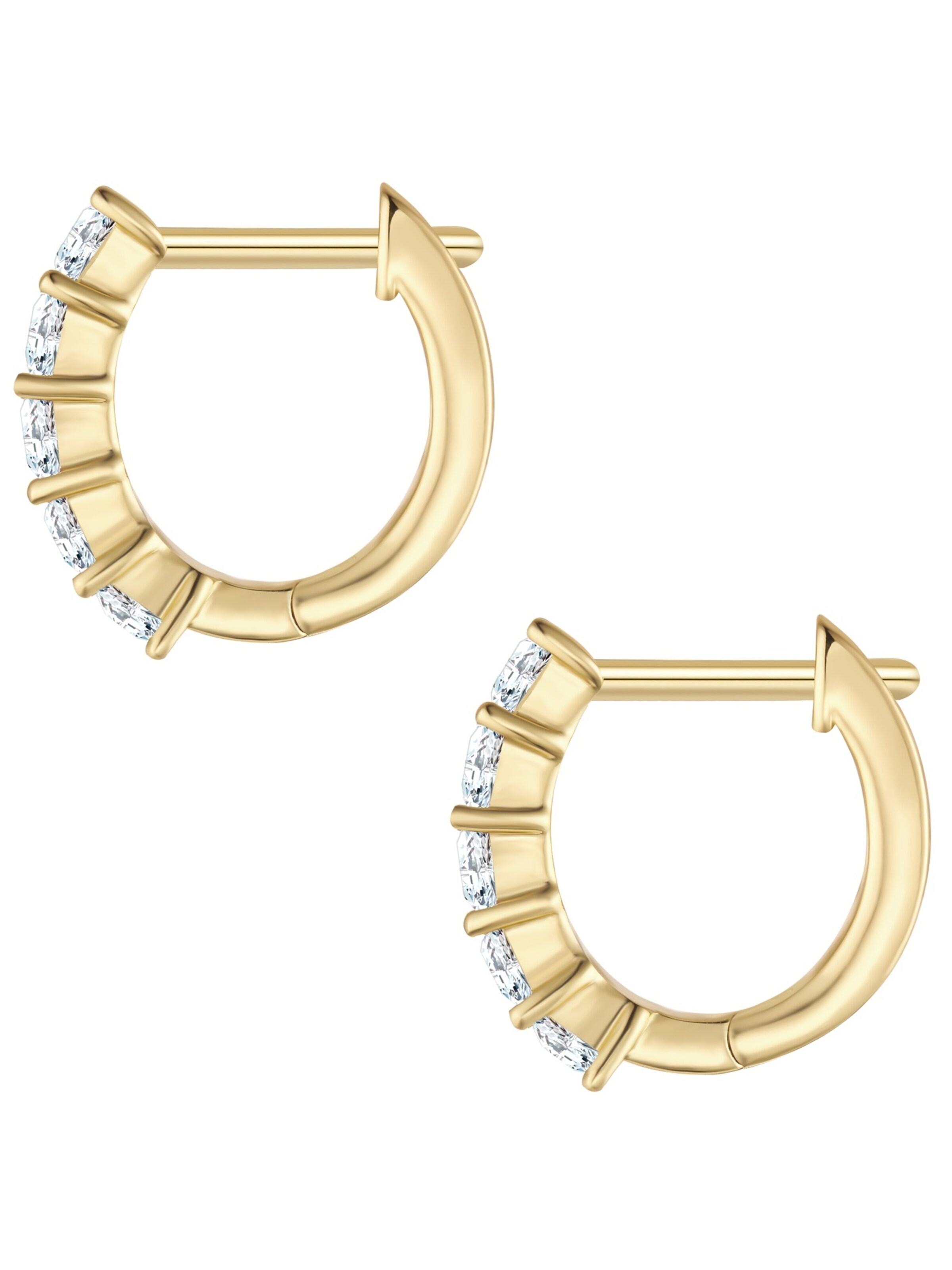 Boucles d'oreilles Yokoamii en or