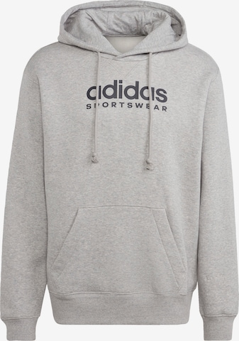 ADIDAS SPORTSWEAR Urheilullinen collegepaita 'All Szn' värissä harmaa: edessä