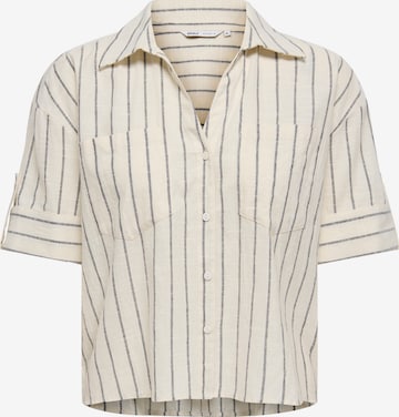 ONLY Blouse 'ONLTIZANA' in Grey: front