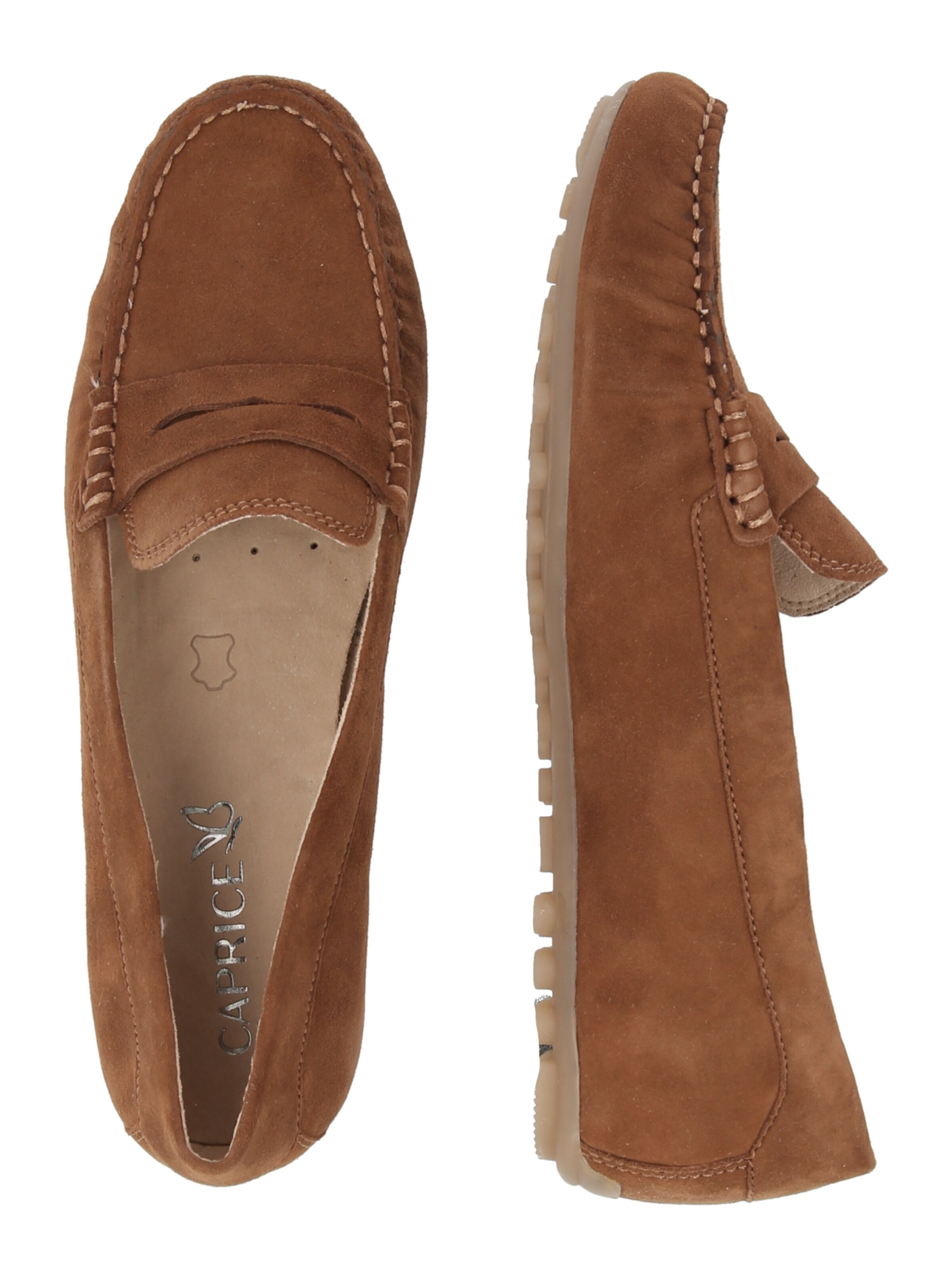 CAPRICE Mokaszin - barna