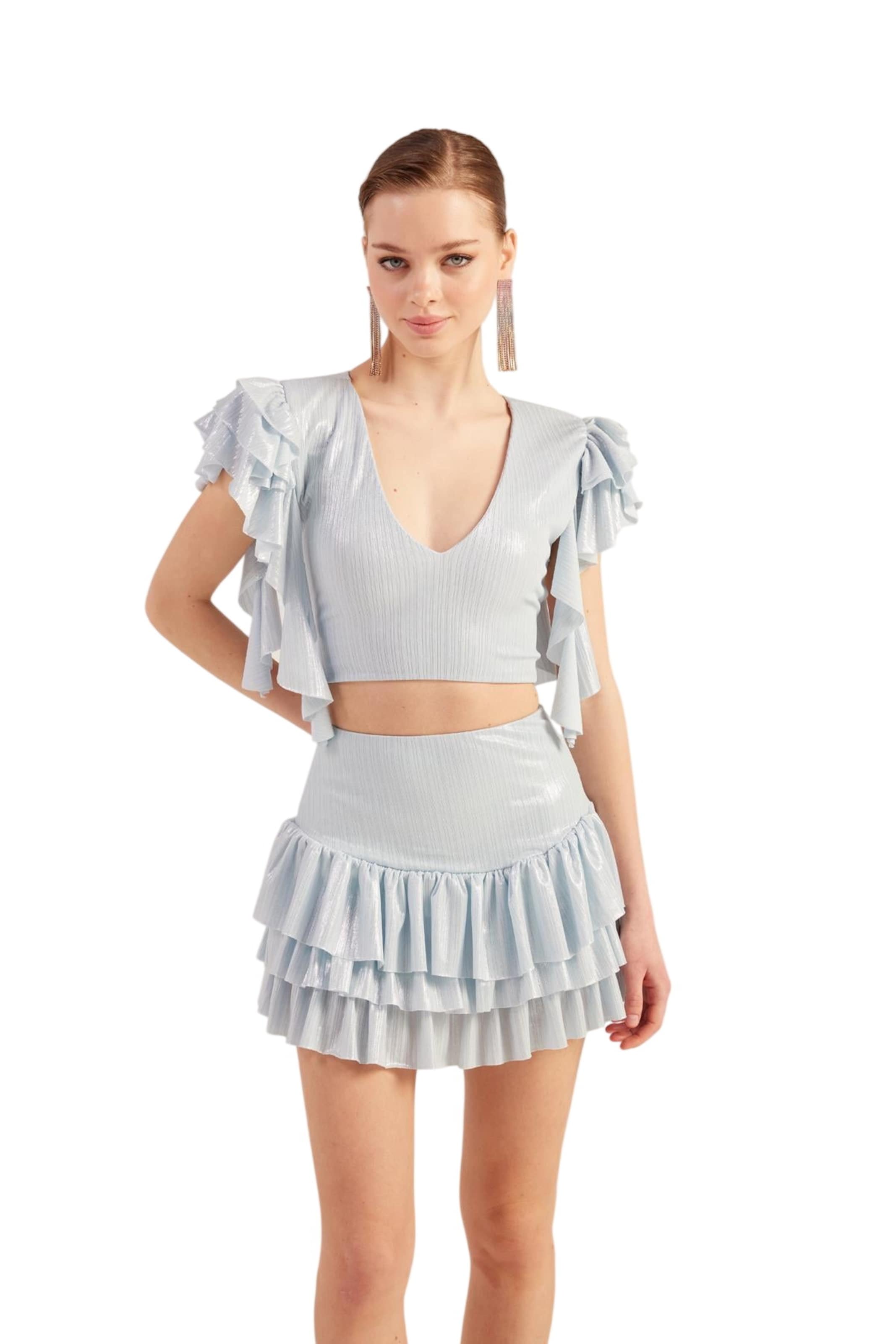HOLLY LOLLY Suit in Blue: front