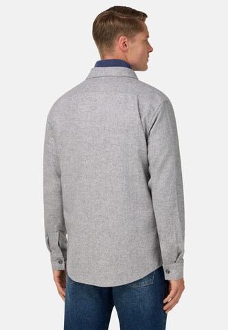 Boggi Milano Regular Fit Hemd in Grau