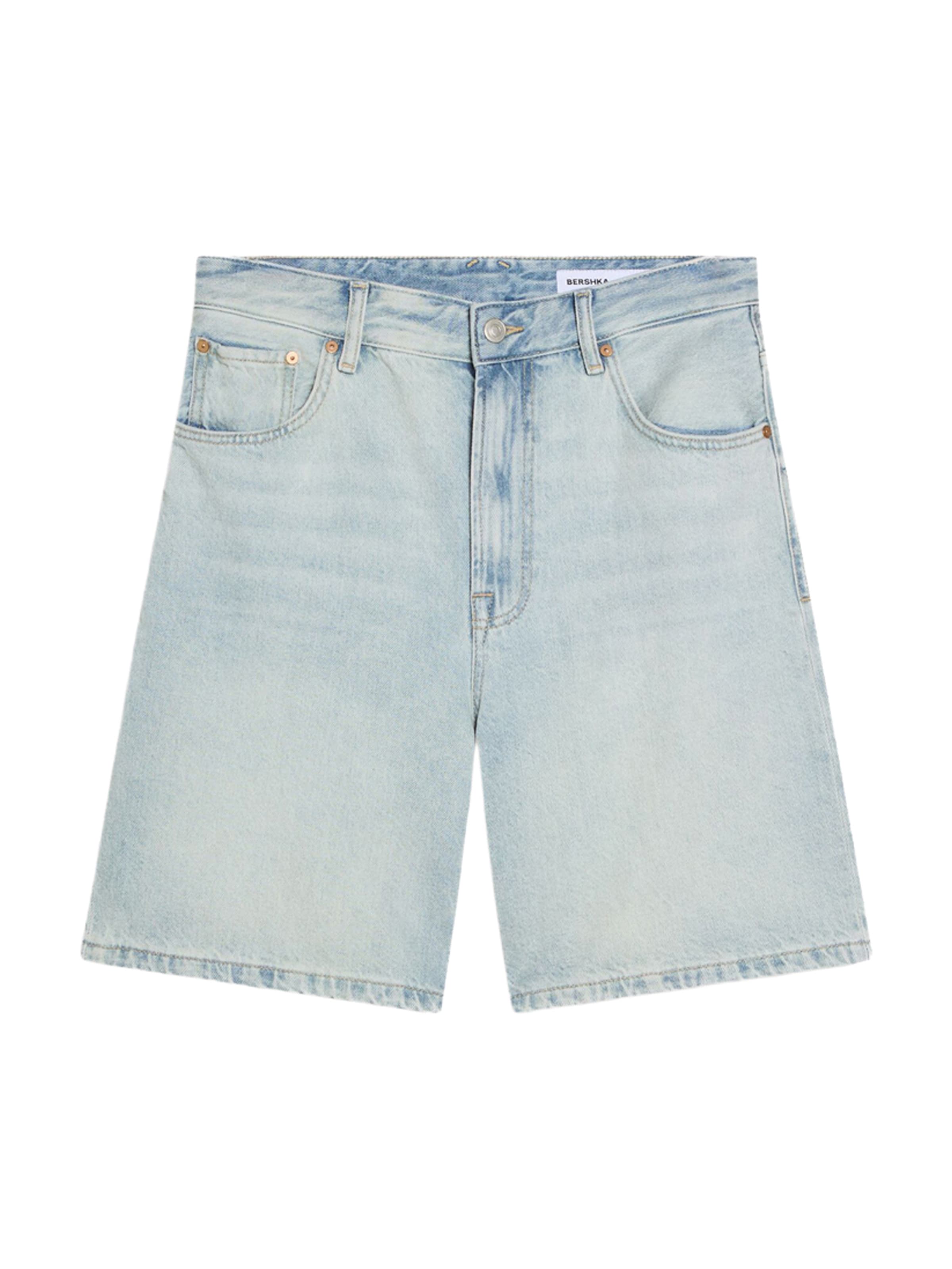 Bershka Jeans in Blauw: voorkant