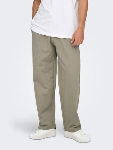 Only & Sons - regular Pantalón 'ONSLucas' en gris: frente