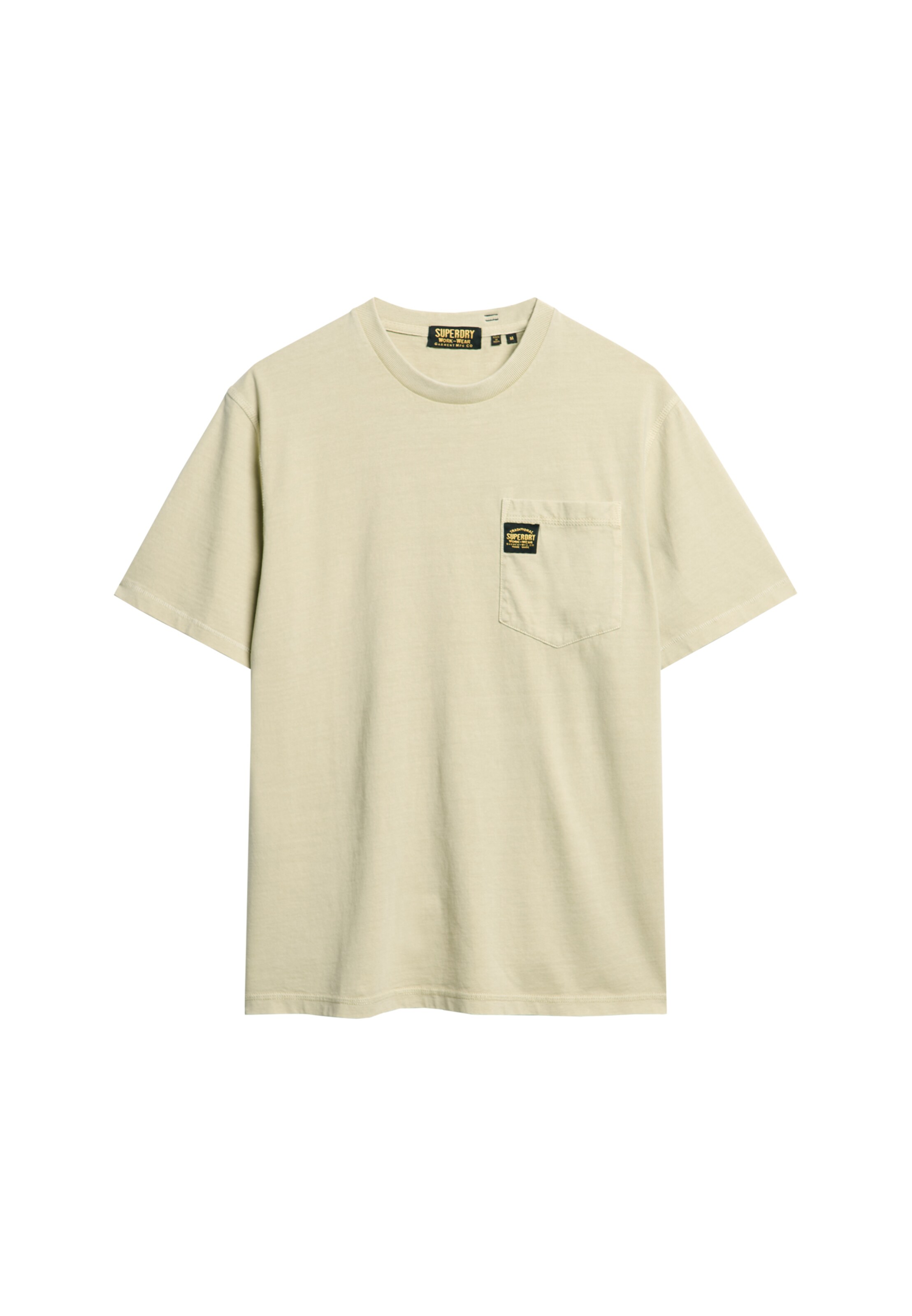 Superdry Oversized shirt in Beige: voorkant