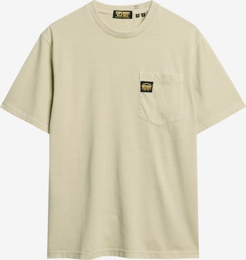 Superdry Oversized shirt in Beige: voorkant