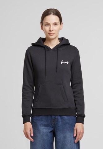 Forvert Sweatshirt 'Napa' in Schwarz: Vorderseite