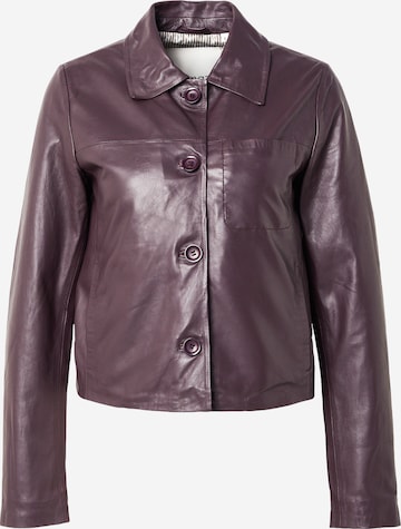 Maze Jacke in Lila: Vorderseite