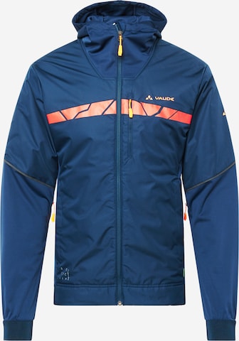 VAUDE Outdoorjas 'Moab' in Blauw: voorkant