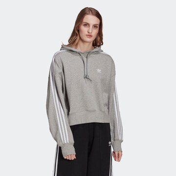 pelēks ADIDAS ORIGINALS Sportisks džemperis: no priekšpuses