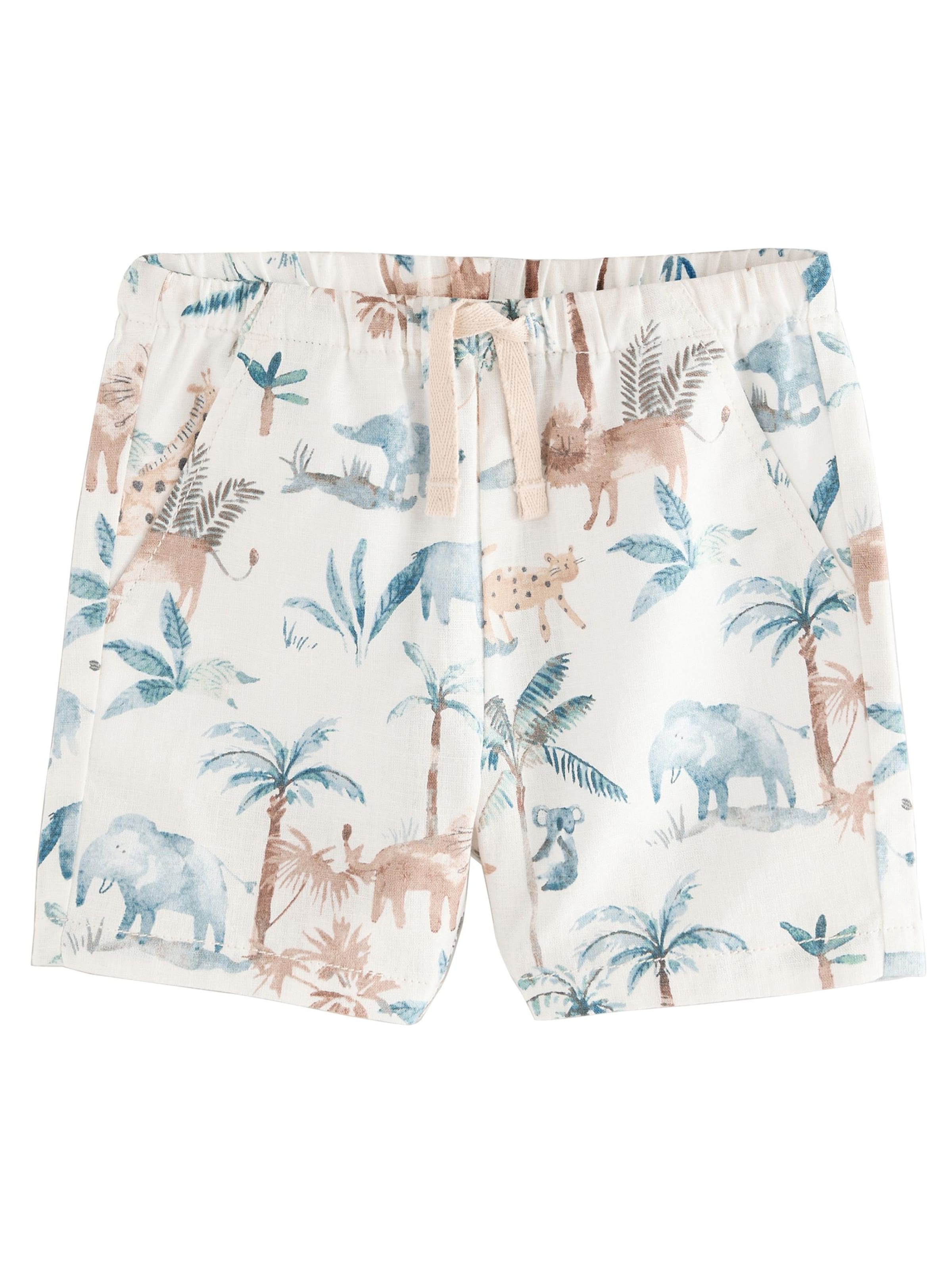 Next Normální Kalhoty – béžová: přední strana