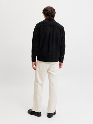 JACK & JONES Regular Fit Hemd 'JJEREGENT' in Schwarz
