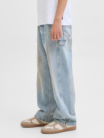 Jack & Jones Junior - Ropa ancha Vaquero 'JJIAlex JJCarpenter' en azul