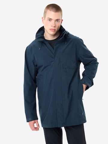 VAUDE Between-Seasons Parka 'Rosemoor' in Blue: front